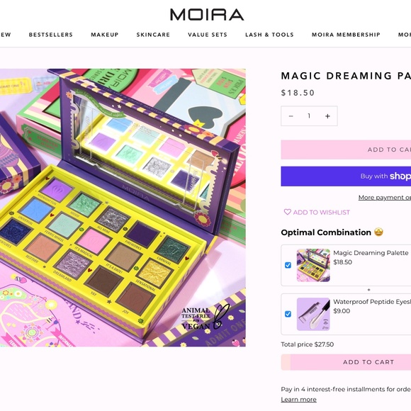 Moira Cosmetics "Magic Dreaming" palette - Picture 8 of 8